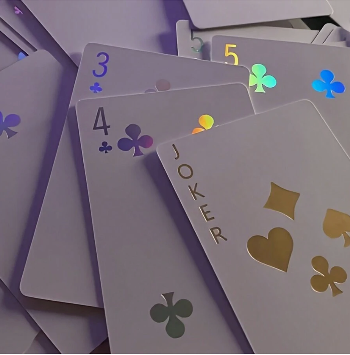 Luminous Playing Cards